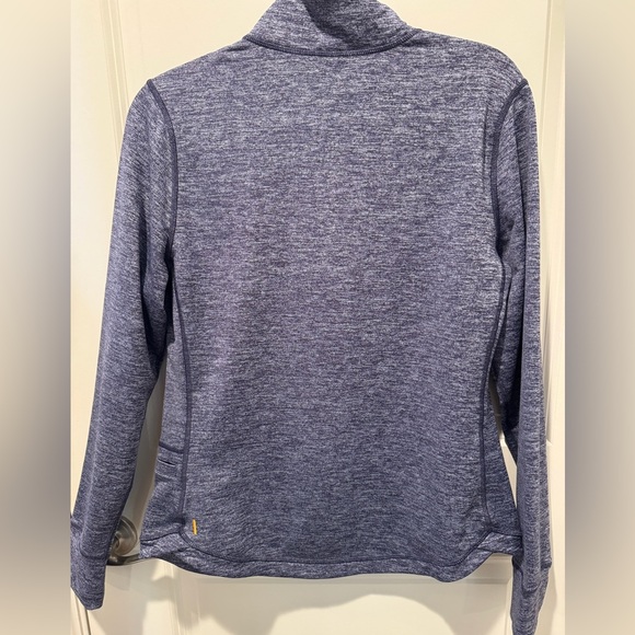 Lucy Purple Marbled Quarter Zip Pullover L - Picture 3 of 6